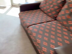 Stepson and StepMom's Unplanned Hotel Room Creampie